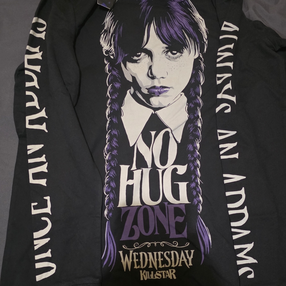 Killstar Black Long Sleeve with Purple Graphic